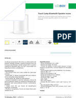 Touch Lamp Bluetooth Speaker mono