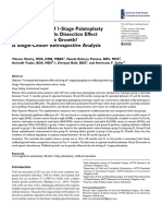 2021 Does The Timing of 1-Stage Palatoplasty With Radical Muscle Dissection Effect Long-Term Midface Growth A Single-Center Retrospective Analysis