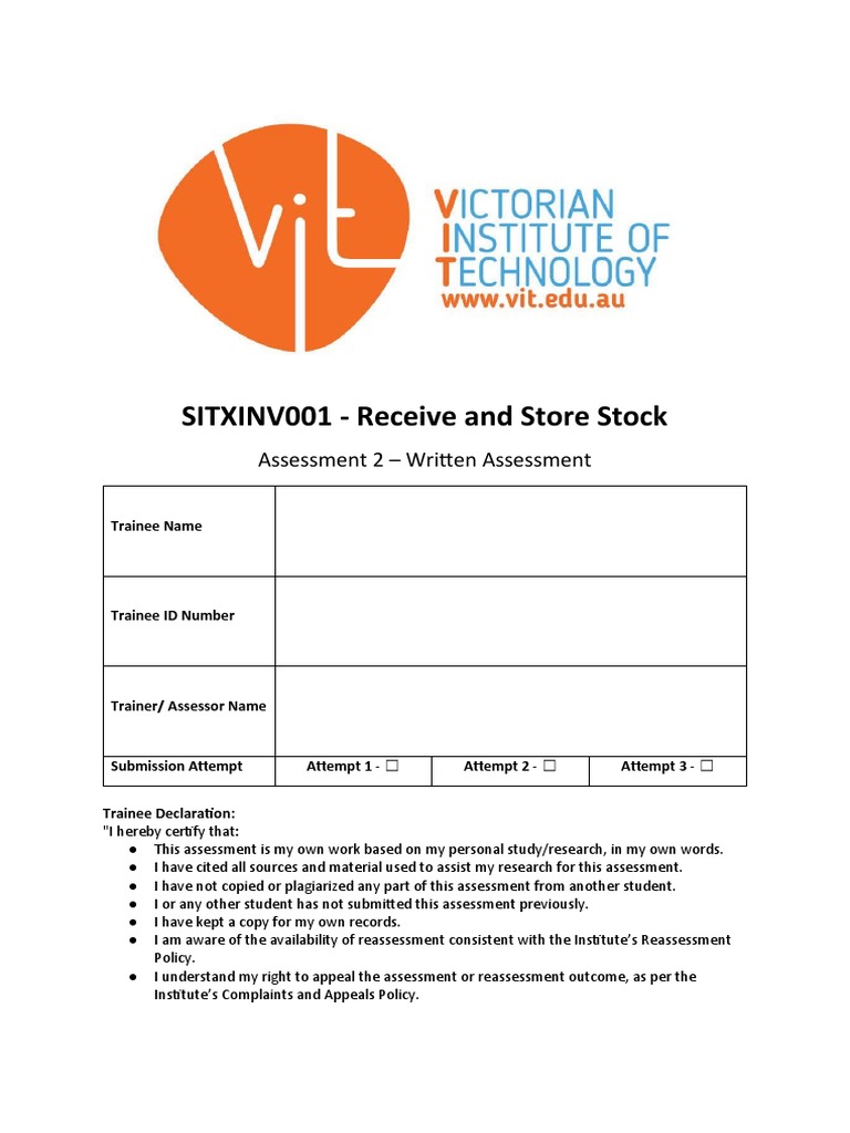 Stock Handling and Assessment Guidelines | PDF | Foods | Food And Drink