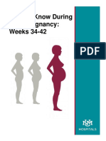 Pregnancy Weeks 34 42 English