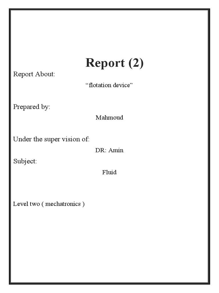 Report About | PDF