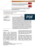 Hubungan Lama Kerja Perawat Dengan Kepatuhan Pengisian Surgical Safety Checklist Di Instalasi Bedah Sentral