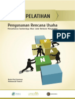 Modul Panduan Pelatihan Tata Cara Penyusunan Rencana Bisnis.