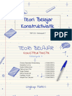 Kelompok 7 TBP - Teori Konstruktivistik