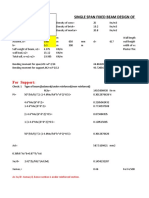 Beam Design With Deflection Check