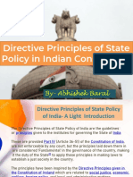 Directive Principles of State Policy in Indian Constitution