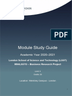 Module Study Guide: Academic Year 2020-2021