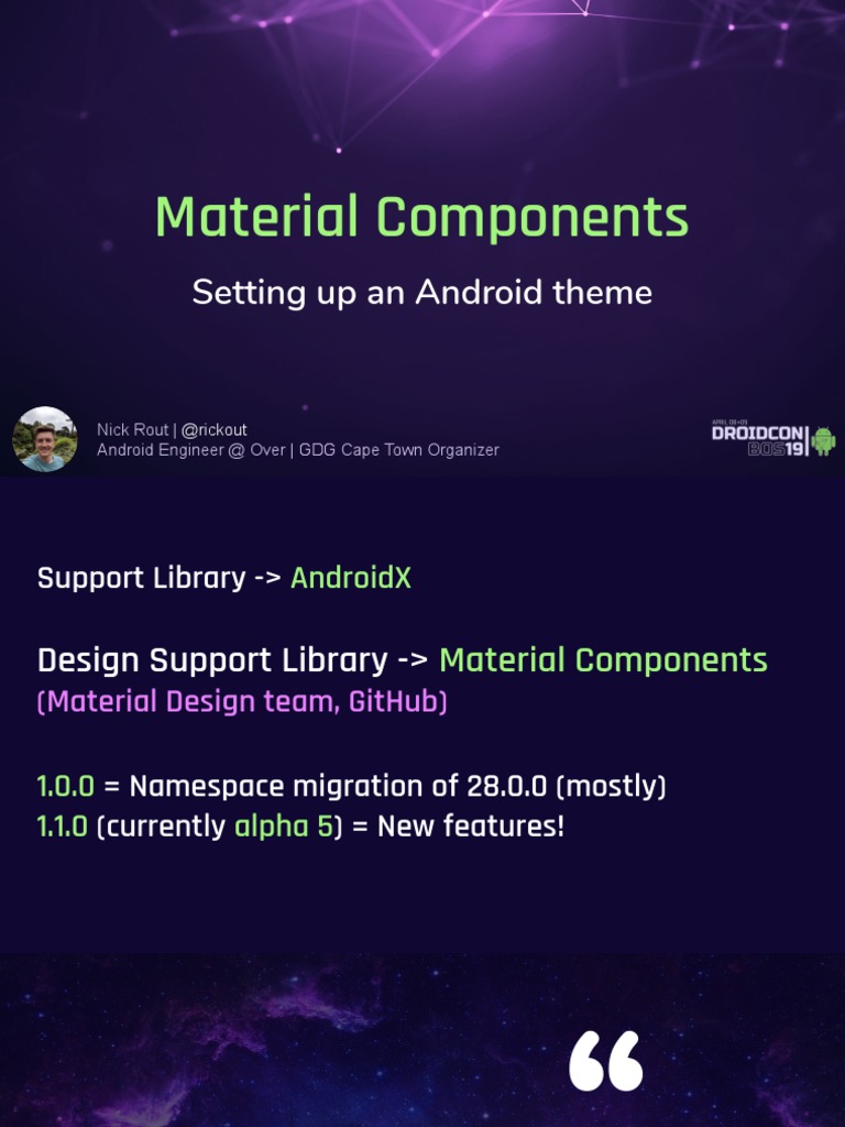 Setting Up Android Material Theme | PDF | Computers