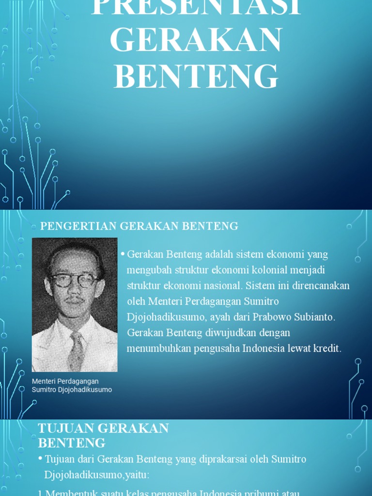 Kebijakan Ekonomi Gerakan Benteng | PDF