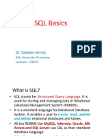 SQL Basics