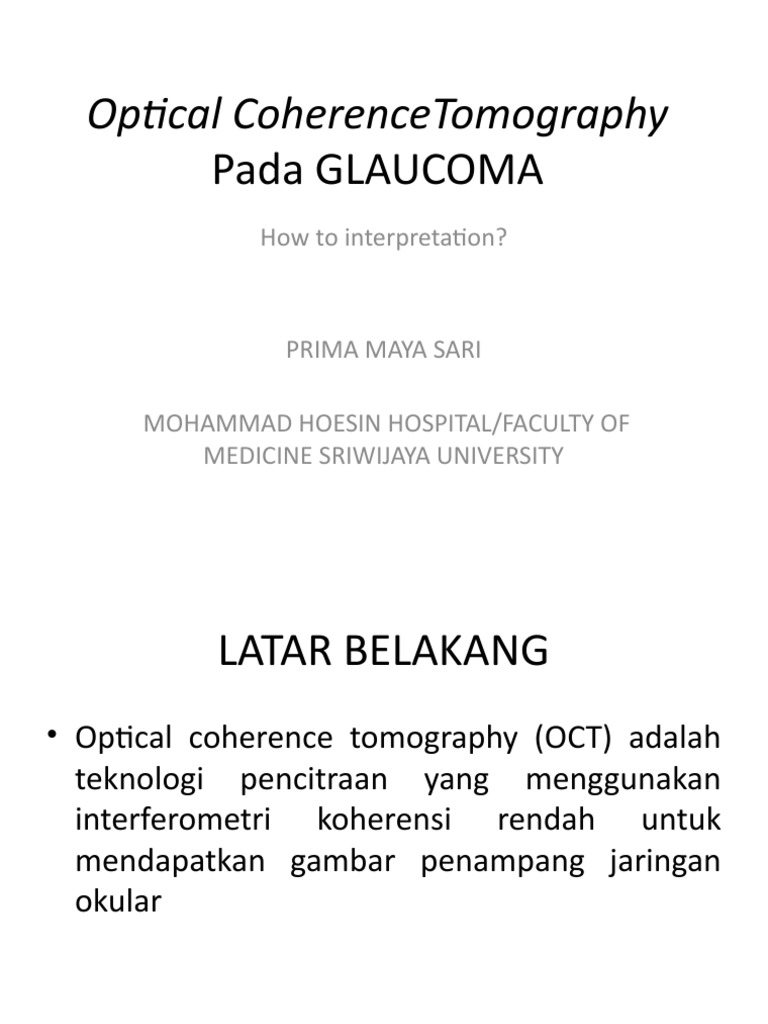 OCT PPT Indonesia 1-13 | PDF
