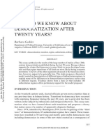 3-Geddes, Barbara-What Do We Know About Democratization After 20