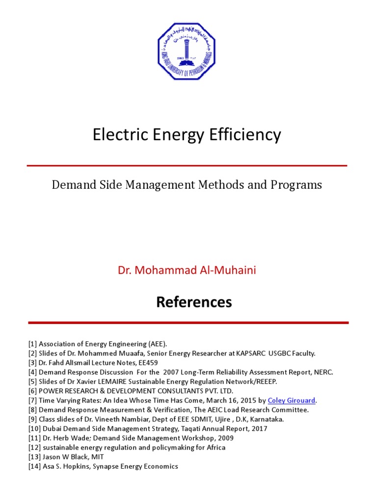 Demand Side Management Techniques Overview | PDF | Electrical Grid ...