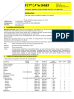 Safety Data Sheet: 1. Product and Company Identification