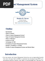 Week 9 - Module 22 - PPT - Content Management System