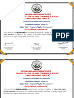 Webinar Certificates