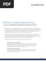 Download Maturing Your Mobile Development Team by Mutual Mobile SN55046419 doc pdf