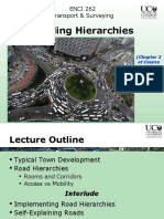Roading Hierarchies: ENCI 262 Transport & Surveying