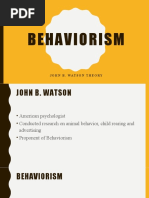 Tolman's Purposive Behaviorism Explained | PDF | Behaviorism | Learning