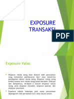 Exposure Transaksi