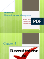 Dpb6013 - Chapter 4 Recruitment