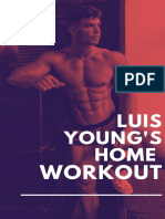 Luis Young Home Workout Plan