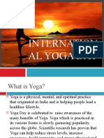 International Yoga Day