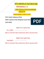 Joi Ncai I Bwi Thashokonyoutube&App: Bfmmodule-B Chapt Er10:Ri Skregulati Oni Nbanki NG I Ndustry Crarbasedcasestudy