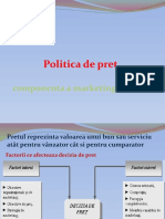 Politica de pret