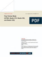 Poly Partner Mode Admin 3 7 0