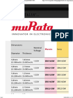 Tabella Comparativa Battery