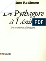 De Pythagore à Lénine_ Des activismes idéologiques 