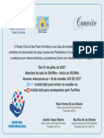 Rotary Vila Maria Convite Posse 2021-22
