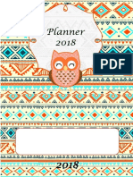 Planner escolar 2018