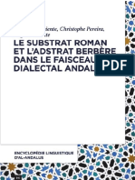 Le Substrat Roman Et l Adstrat Berbere d