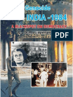 Sikh Genocide India - 1984 A BLACK SPOT ON DEMOCRACY