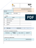 Formato - Sobre Excavación