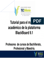 Tutorial Bb9 Profesional Profesor