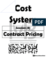 8 - Cost System - Contract Price