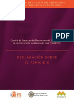 Declaracionfemicidio-comité de Expertas de Cedaw