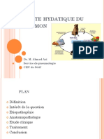 Yste Hydatique Du Poumon: Dr. M. Ahmed Azi Service de Pneumologie CHU de Sétif