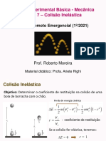 Aula7 Colisão Inelastica 1 2021 Bob