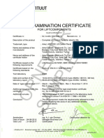 Arcode Kumanda Panoları Tip Onay Sertifikası en 81 1plusa3