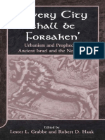 (Journal for the Study of the Old Testament Supplement Series 330) Lester L. Grabbe, Robert D. Haak (Eds.) - 'Every City Shall Be Forsaken'_ Urbanism and Prophecy in Ancient Israel and the Near East (