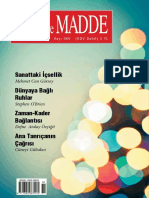 Ruh Ve Madde Dergisi - 2015 - 1
