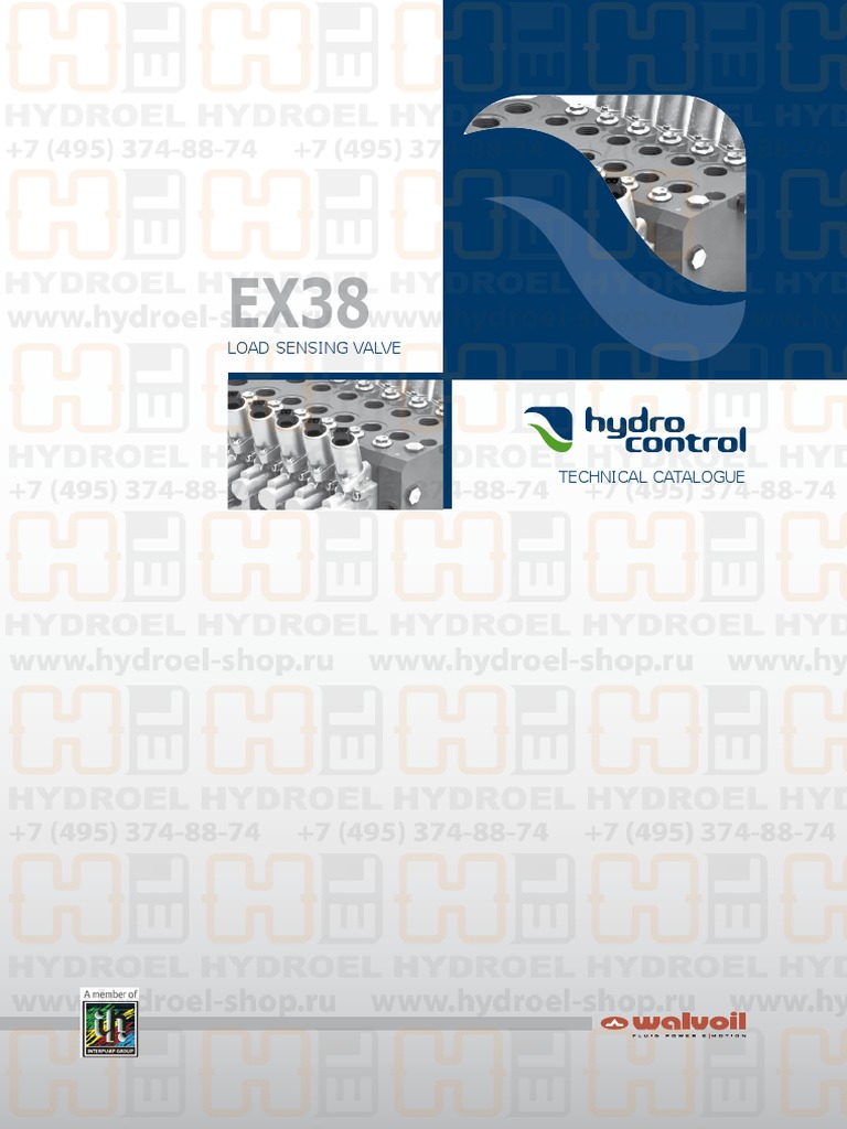 Hyeshop Hydrocontrol EX38 Catalogue | PDF | Actuator | Valve