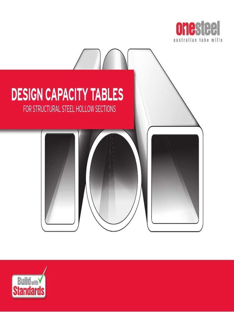 One Steel Hollow Section DCT | PDF | Strength Of Materials