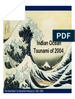 Indian Ocean Indian Ocean Tsunami of 2004: "The Great Wave" by Katsushika Hokusai (Ca. 1823-1829)