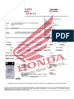Vsip - Info - Honda cb1 Factura PDF Free