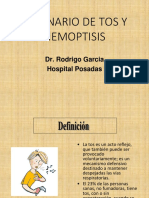 Tos-y-Hemoptisis Dr. Garcia